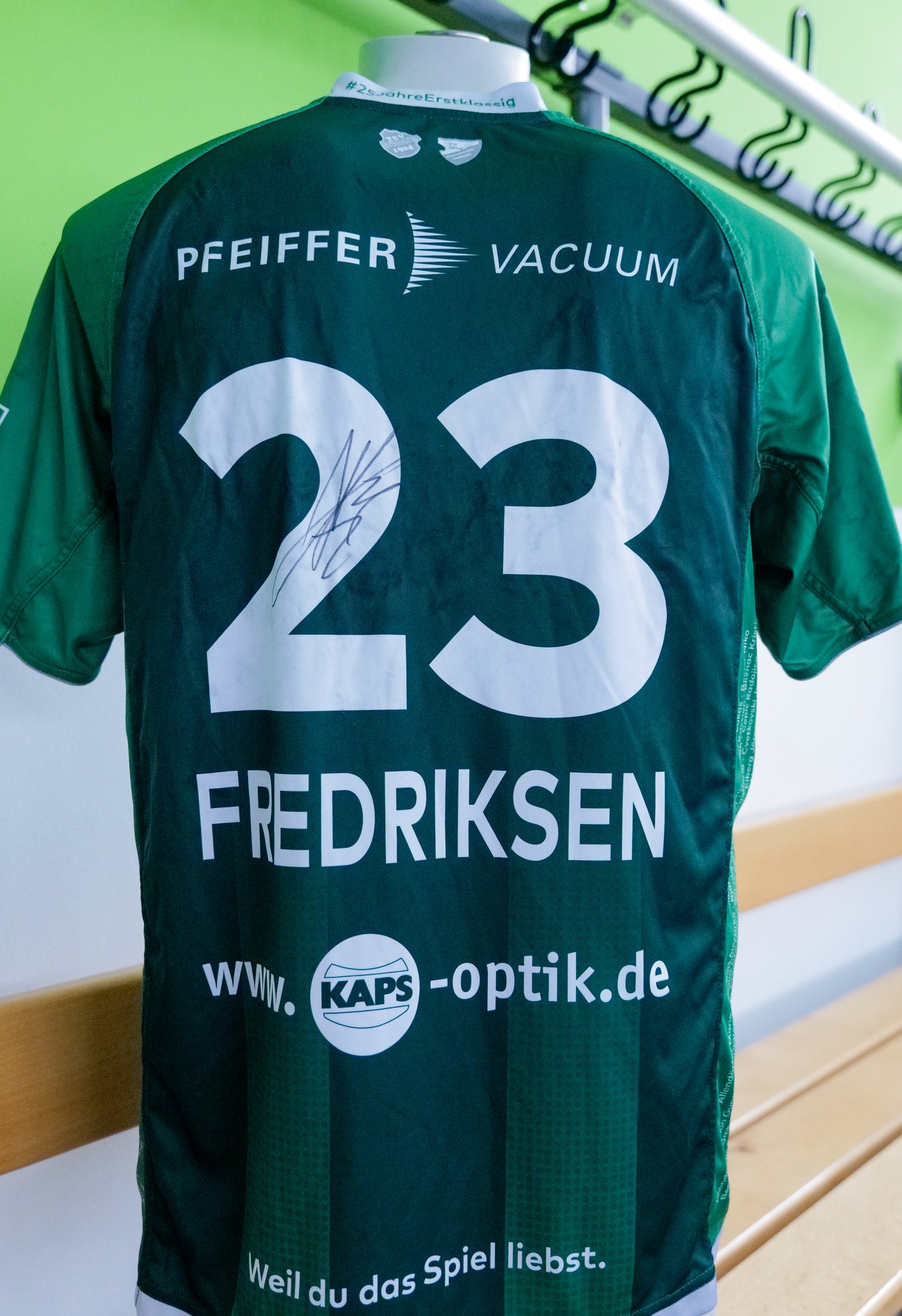 Matchworn Heimtrikot - #23 Magnus Fredriksen